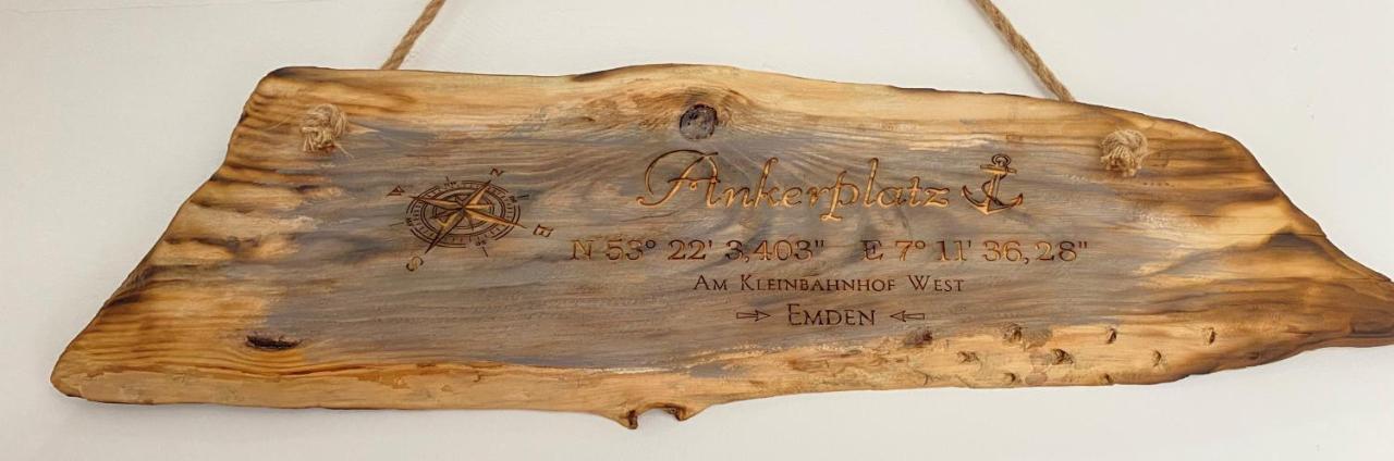 Ferienwohnung Ankerplatz Emden Dış mekan fotoğraf